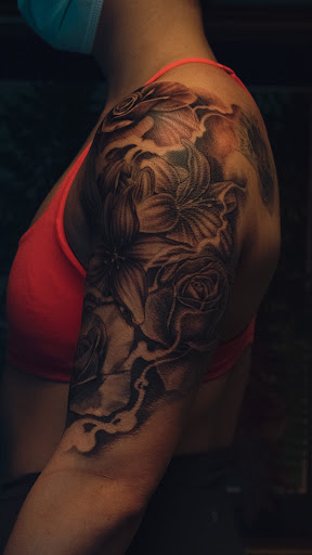 Explore fenrir tattoo ideas, creative tattoo ideas in Hudson, available at The Bohemian Social Club