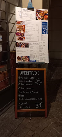 Surreal à Lecco menu