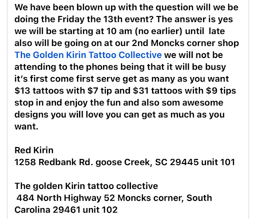 Explore crescent moon tattoo ideas, creative tattoo ideas in Goose Creek, available at Red Kirin Tattoo