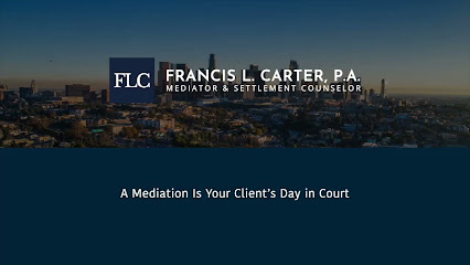 Francis L. Carter_Mediator for Commercial Civil and Bankruptcy Cases