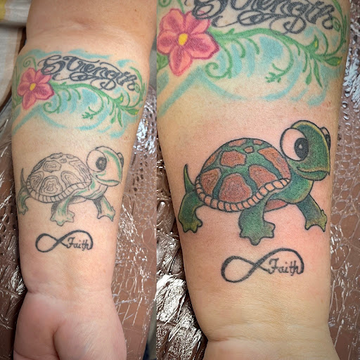 Explore metamorphosis tattoo ideas, creative tattoo ideas in Terre Haute, available at Timeless Tattoo LLC