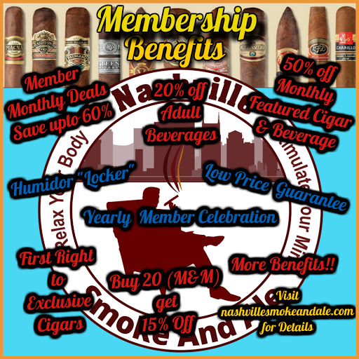 Cigar Shop «Nashville Smoke & Ale», reviews and photos, 15551 Old Hickory Blvd, Nashville, TN 37211, USA