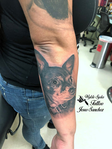 Find camping tattoo ideas for your next unique tattoo in San Diego at Wylde Sydes Tattoo & Body Piercing