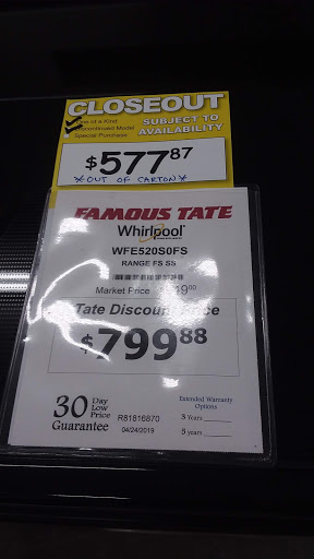 Appliance Store «Famous Tate Appliance & Bedding Centers», reviews and photos, 1170 1st St S, Winter Haven, FL 33880, USA