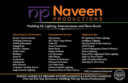 DJ Naveen Productions and Event Lighting