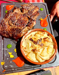 Steak du Restaurant français La Porte d'à Côté à Les Deux Alpes - n°3