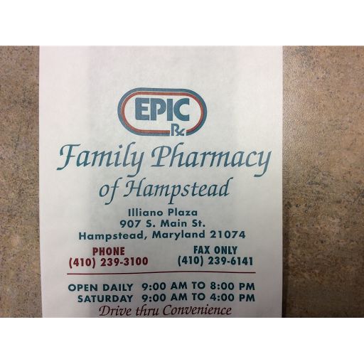 Pharmacy «Family Pharmacy Of Hampstead (a Healthmart Pharmacy)», reviews and photos, 907 S Main St A, Hampstead, MD 21074, USA