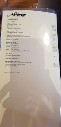 Restaurant Restaurante Ao Forno à Arruda dos Vinhos - menu / carte