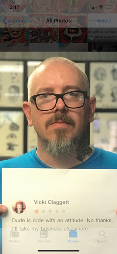 Tattoo Shop «Guerilla Tattoo», reviews and photos, 19 W King St, Shippensburg, PA 17257, USA