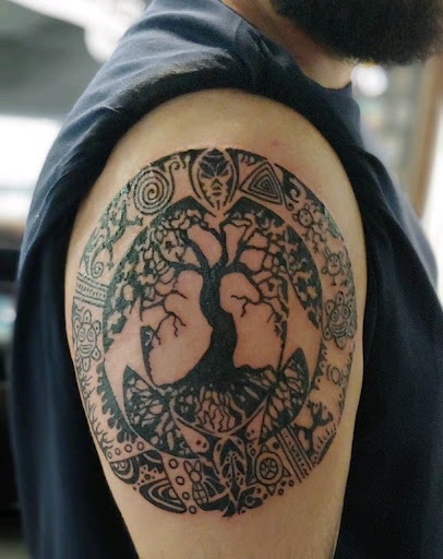 Explore whimsical tattoo ideas, creative tattoo ideas in Yorktown, available at Army Navy Tattoo