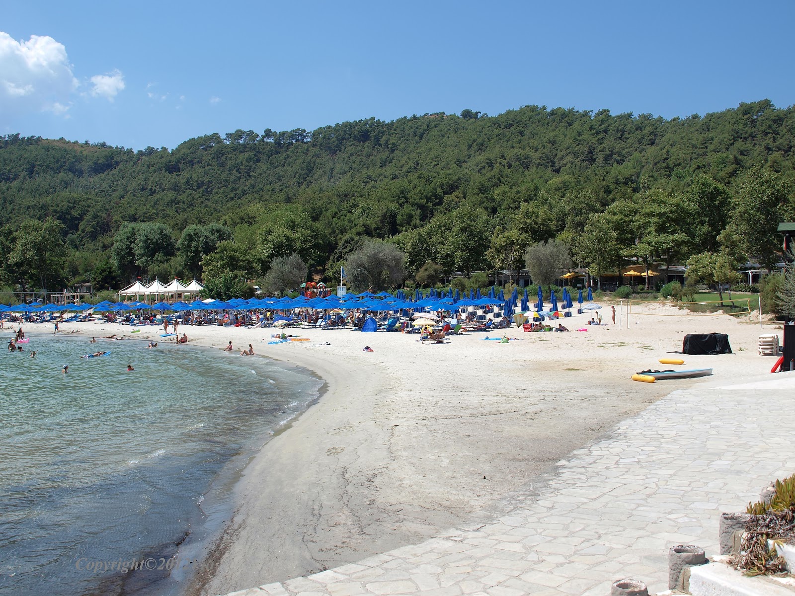 Makriamos beach'in fotoğrafı - Çocuklu aile gezginleri için önerilir