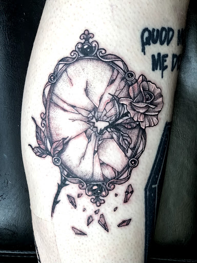 Explore mandalorian tattoo ideas, creative tattoo ideas in Omaha, available at Eternal Tattoo & Body Piercing - Omaha