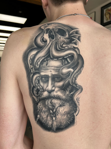 Explore bloodborne tattoo ideas, creative tattoo ideas in Spokane, available at DZ INK TATTOO PARLOR