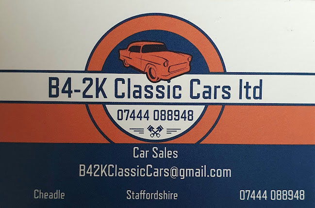 Reviews of B4-2K Classic Cars Ltd in Stoke-on-Trent - Car dealer