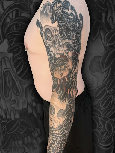 Explore deltoid tattoo ideas, creative tattoo ideas in Ballston Spa, available at Ransom Tattoo Gallery