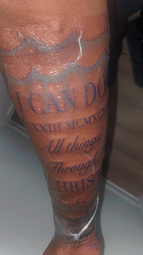 Explore ideas for elbow tattoos, creative tattoo ideas in Matthews, available at Black Cloud Tattoo and Piercing