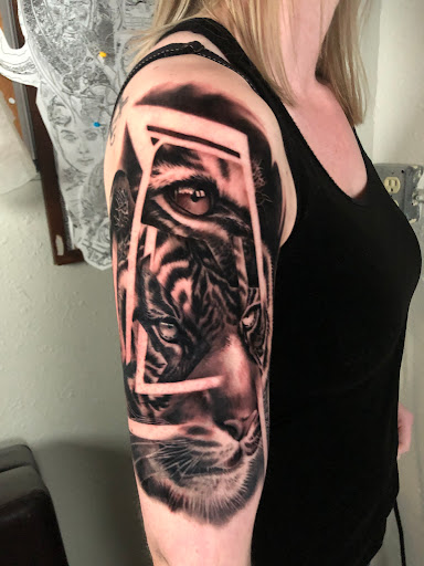 Explore tengen uzui tattoo ideas, creative tattoo ideas in Vancouver, available at Hopeless Tattoo & Piercing