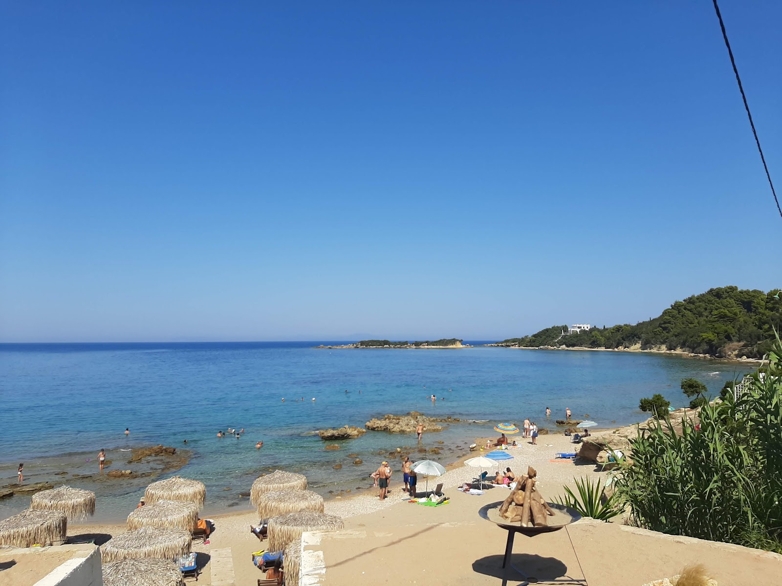 Foto von beach St. Andrew mit heller sand & felsen Oberfläche