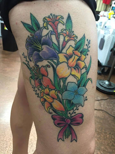 Explore tribal cover up tattoo ideas, creative tattoo ideas in Glendale, available at Old West Tattoo