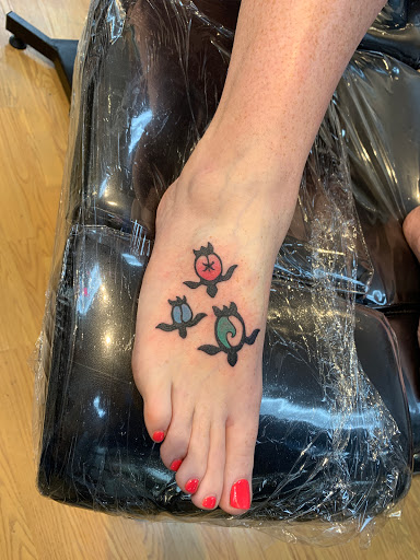 Explore dragon forearm tattoo ideas, creative tattoo ideas in Lahaina, available at Sweet Trade Tattoo