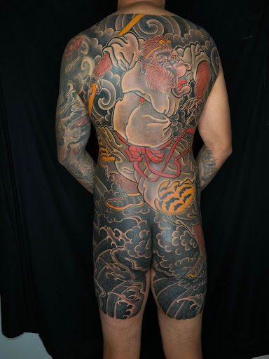 Explore ideas for tattoo sleeve theme, creative tattoo ideas in Greenville, available at Great Wolf Tattoo