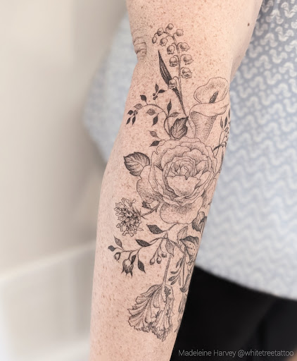 Explore small hawaii tattoo ideas, creative tattoo ideas in Media, available at Byrd of Paradise Tattoos