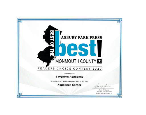 Appliance Store «Bayshore Appliance», reviews and photos, 1214 NJ-36, Hazlet, NJ 07730, USA
