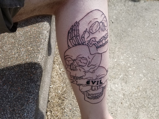 Explore mom death tattoo ideas, creative tattoo ideas in Bloomington, available at Smokin Aces Tattoo Company