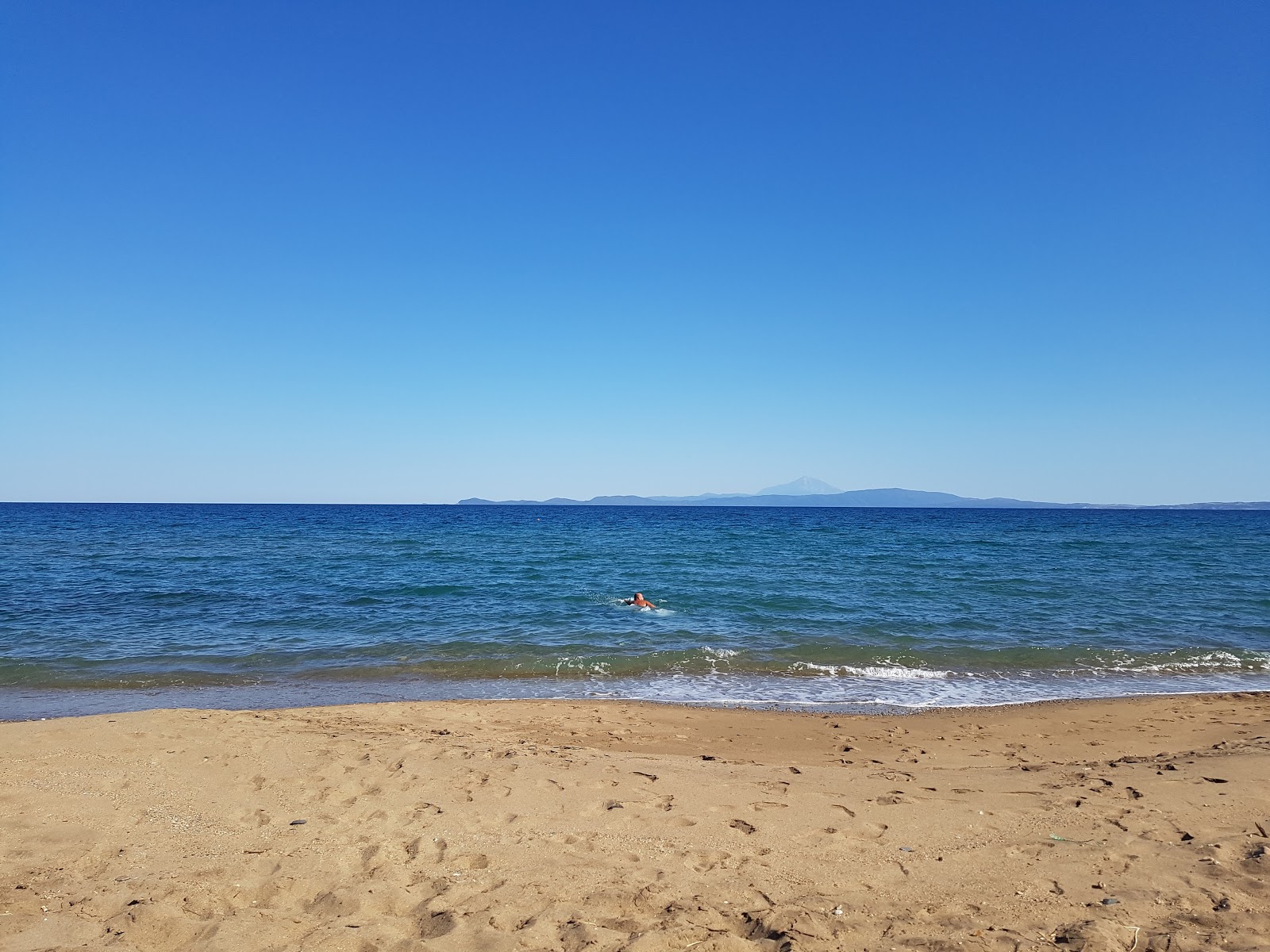 Fotografija Karvounoskala Beach udobje območja