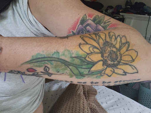 Explore jasmine tattoo ideas, creative tattoo ideas in Erie, available at Code of Honor Tattoo