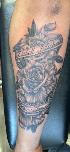 Explore tattoo ideas for older women, creative tattoo ideas in Seaside, available at Creative Visions Ink Tattoo & Body Piercing Studio - Call for Appointment