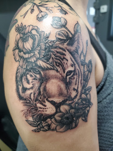 Explore tattoo chest cover up ideas, creative tattoo ideas in Peru, available at Irezumi Tattoo Parlor