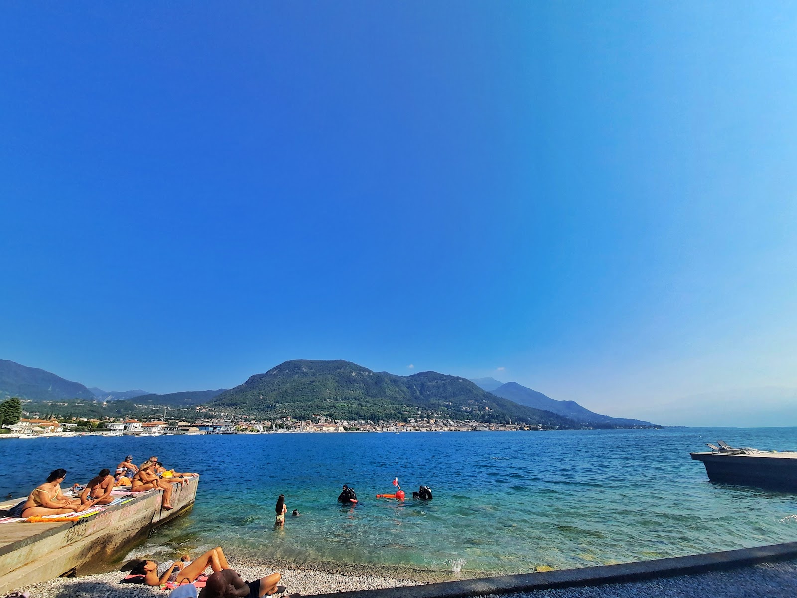Foto van Spiaggia Mulino wilde omgeving