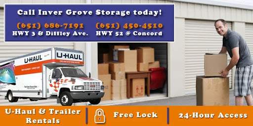 Self-Storage Facility «Inver Grove Storage & Rental - West», reviews and photos, 9735 S Robert Trail, Inver Grove Heights, MN 55077, USA