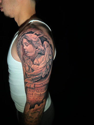 Explore sleep token tattoo ideas, creative tattoo ideas in Silver City, available at Independent Ink Tattoo