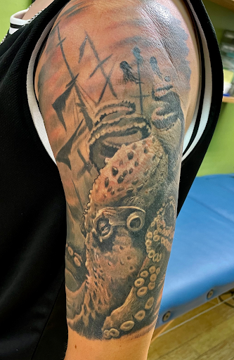 Find small mother tattoo ideas for your next unique tattoo in Saint Petersburg at Cthulhu Tattoo & Body Piercing