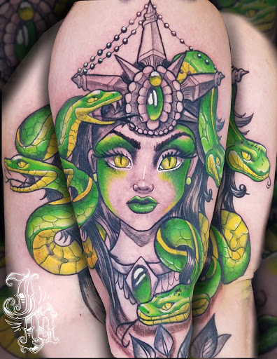 Explore family tattoo ideas for men, creative tattoo ideas in Lombard, available at New Hope Tattoo