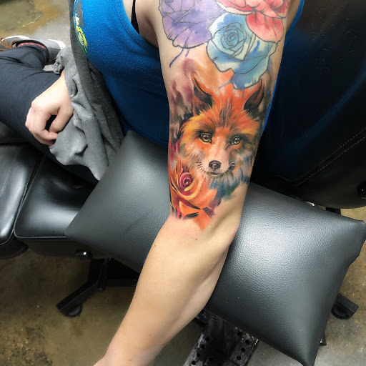 Explore men's behind the ear tattoo ideas, creative tattoo ideas in Waxahachie, available at Tattoo Guild