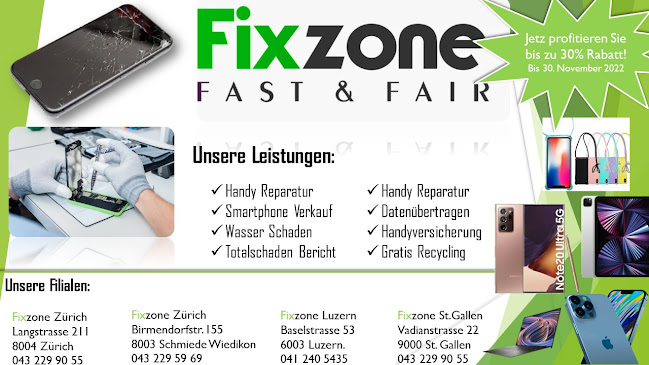 Fixzone Handy Reparatur Langstrasse - Mobiltelefongeschäft