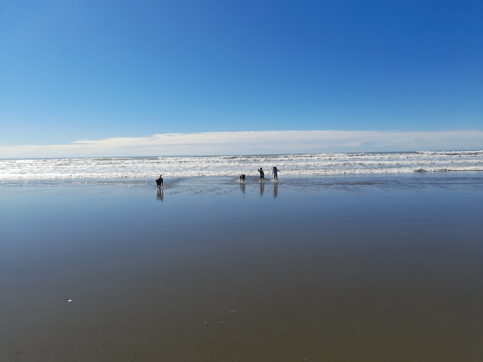 Foto von Woodend Beach mit sehr sauber Sauberkeitsgrad