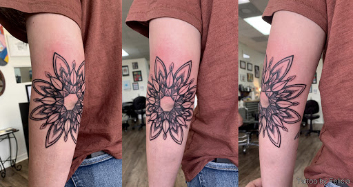 Explore mountaineering tattoo ideas, creative tattoo ideas in Fort Myers, available at Tiger Lotus Tattoo and Piercing