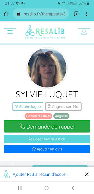 Sylvie Luquet - Sophrologue certifiée RNCP à Cagnes-sur-Mer