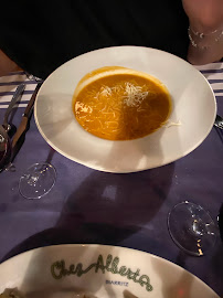 Soupe de potiron du Restaurant de fruits de mer Chez Albert à Biarritz - n°3