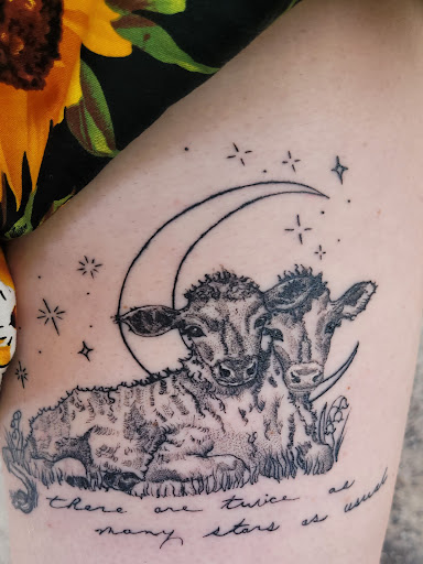 Explore okinawa tattoo ideas, creative tattoo ideas in Bryan, available at Storyline Ink Tattoo