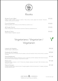 Restaurant La Villa Pizzeria à Sesimbra - menu / carte