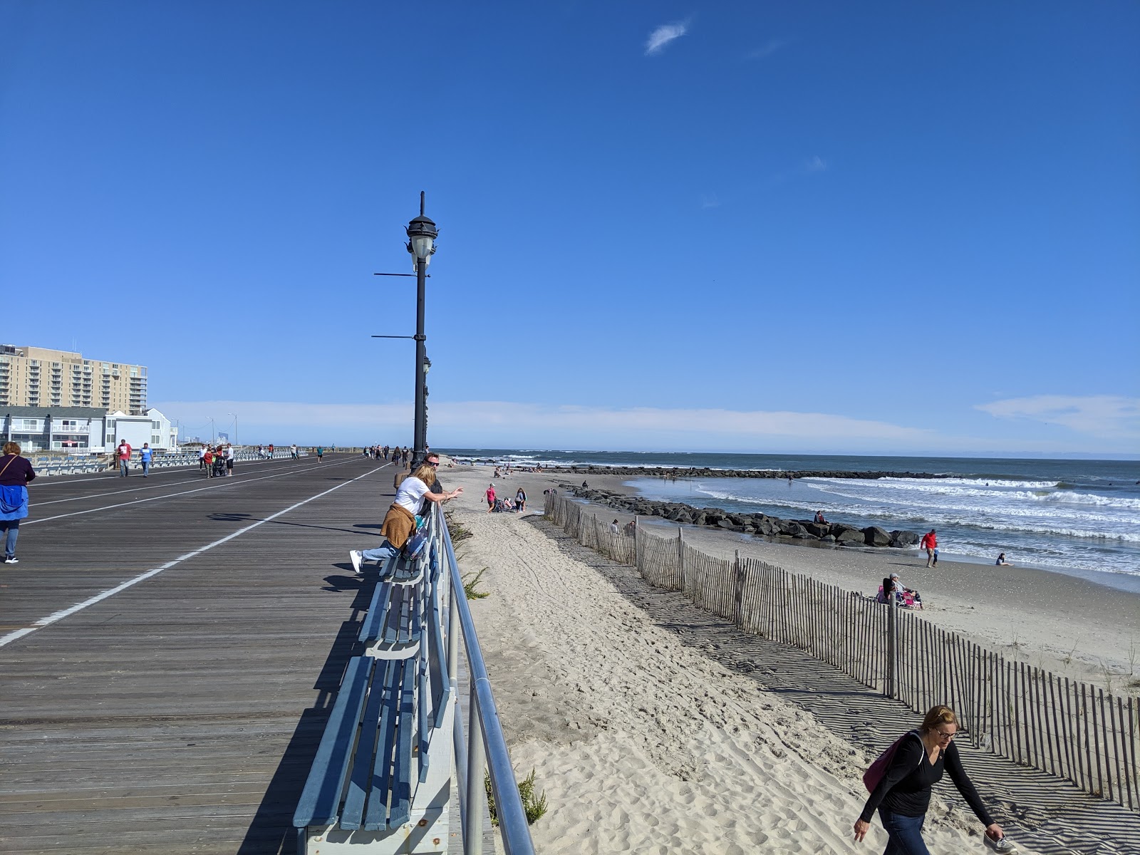 Foto van Ocean City Beach III met helder zand oppervlakte