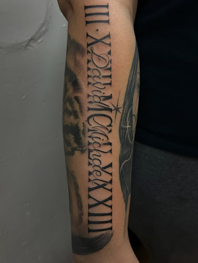 Explore turbo tattoo ideas, creative tattoo ideas in Stockton, available at Stockton Tattoo & Piercing