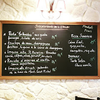 L'Italien à Paris menu