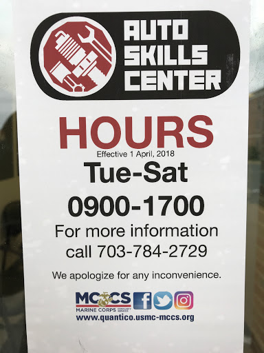 Auto Repair Shop «MCCS Auto Hobby Skills Center», reviews and photos, 2080 Anderson Ave, Quantico, VA 22134, USA