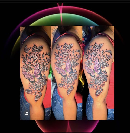 Explore mary jane tattoo ideas, creative tattoo ideas in Newark, available at Bad Intentionz Tattoo & Piercings Studio